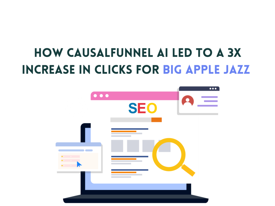 How CausalFunnel AI Led to A 3x Increase in Clicks in 2 Months