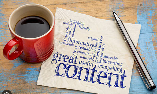 Visual representation of strategies for producing high-quality content that resonates with target audiences. 