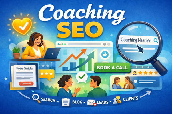 An image showing coaching SEO concept.