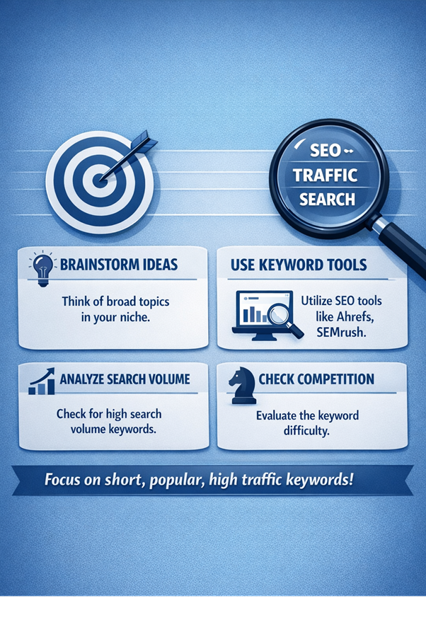  Image showing different ways to find head keywords
