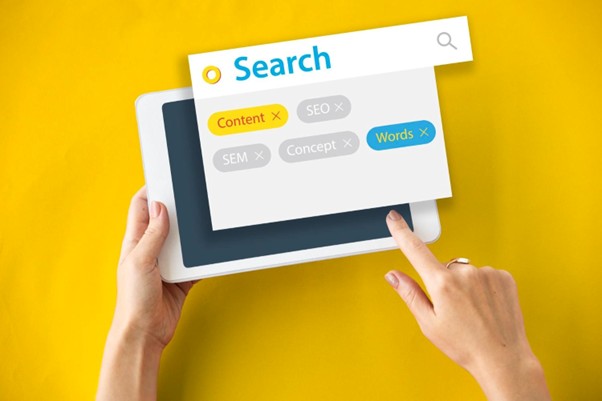 Illustration of search intent and keyword research
