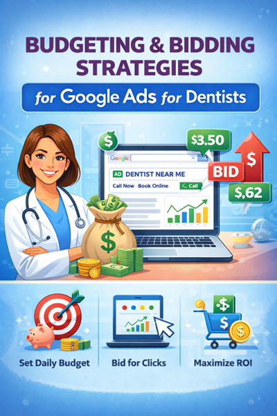 An image showing smart strategies for dentist advertising