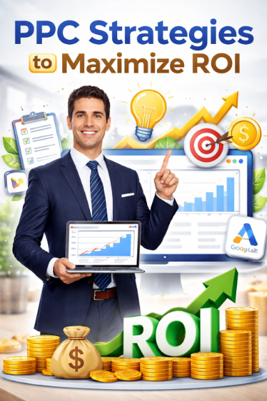  An image showing higher ROI as a result of PPC strategies.