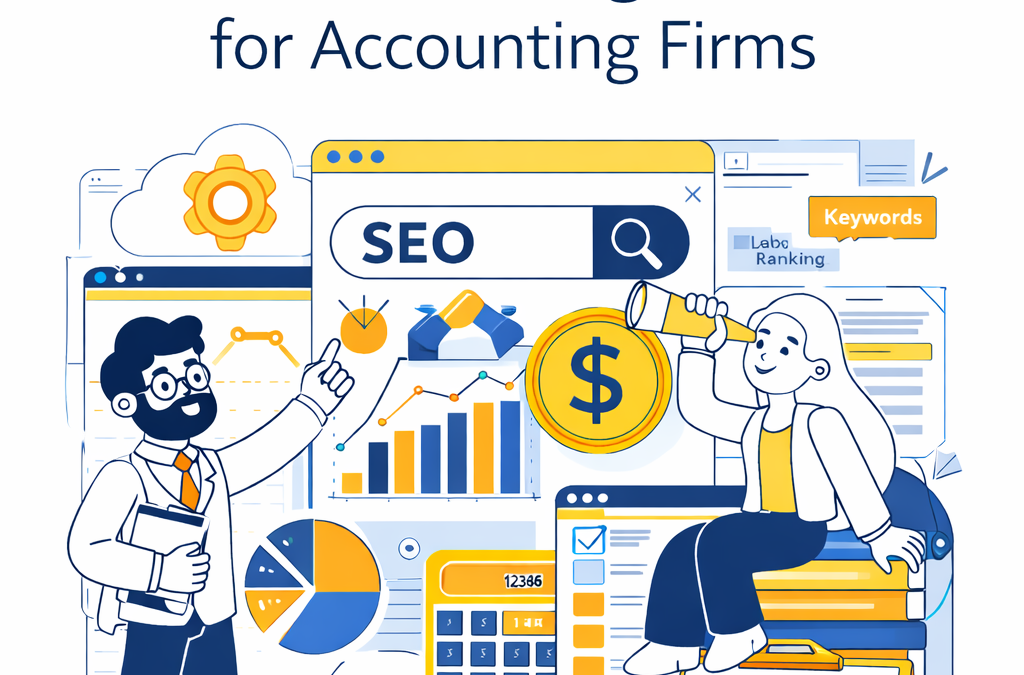 An illustration of accounting SEO.