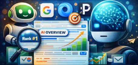 An image showing tracking AI in SEO reports.
