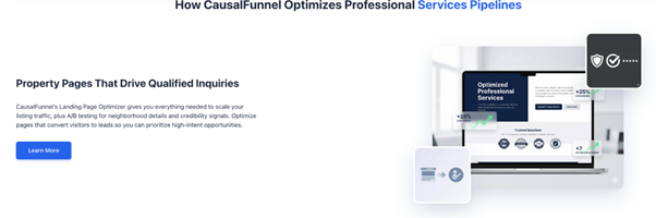 Landing page optimization for lead generation improving conversions with analytics