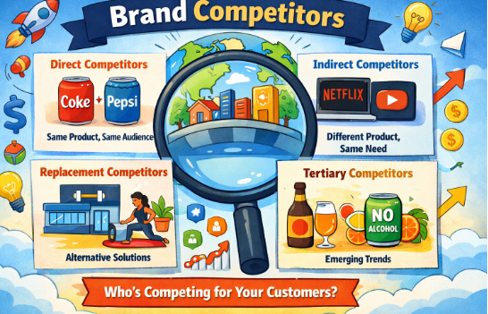 An image showing brand competitors.