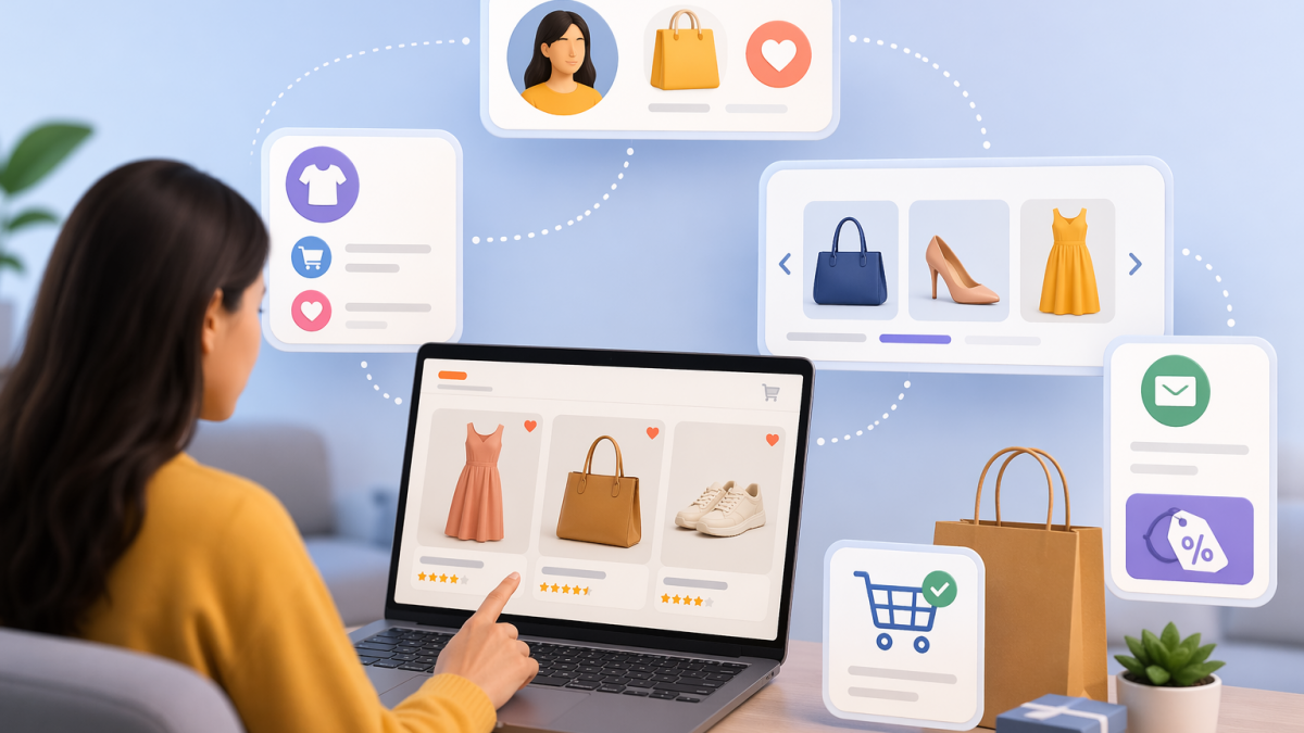 An image showing the ecommerce personalization concept.