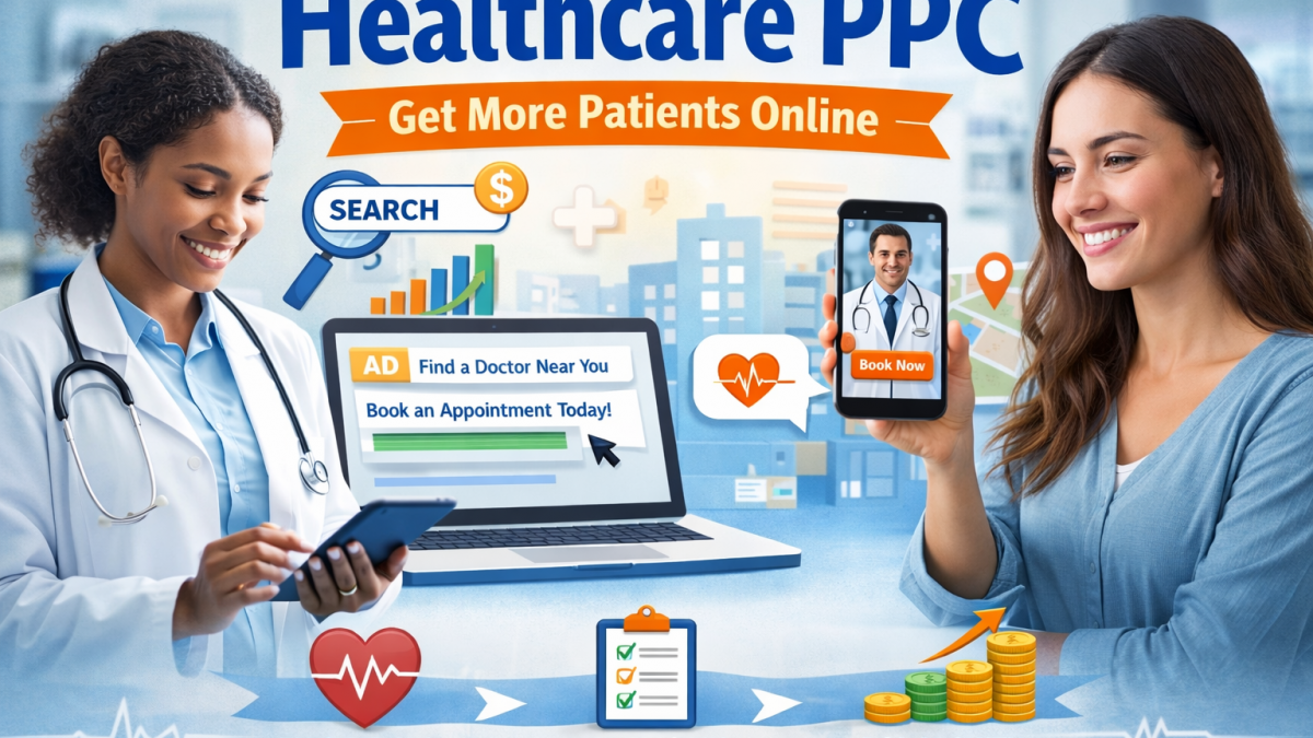 An image showing healthcare PPC concept.