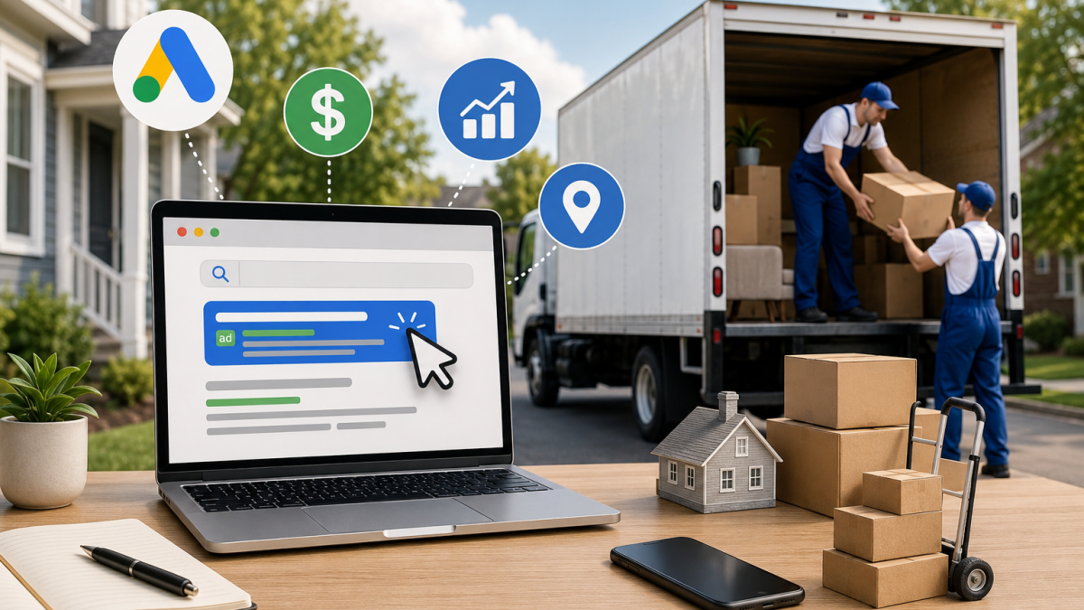Moving company using PPC advertising to generate qualified online leads.